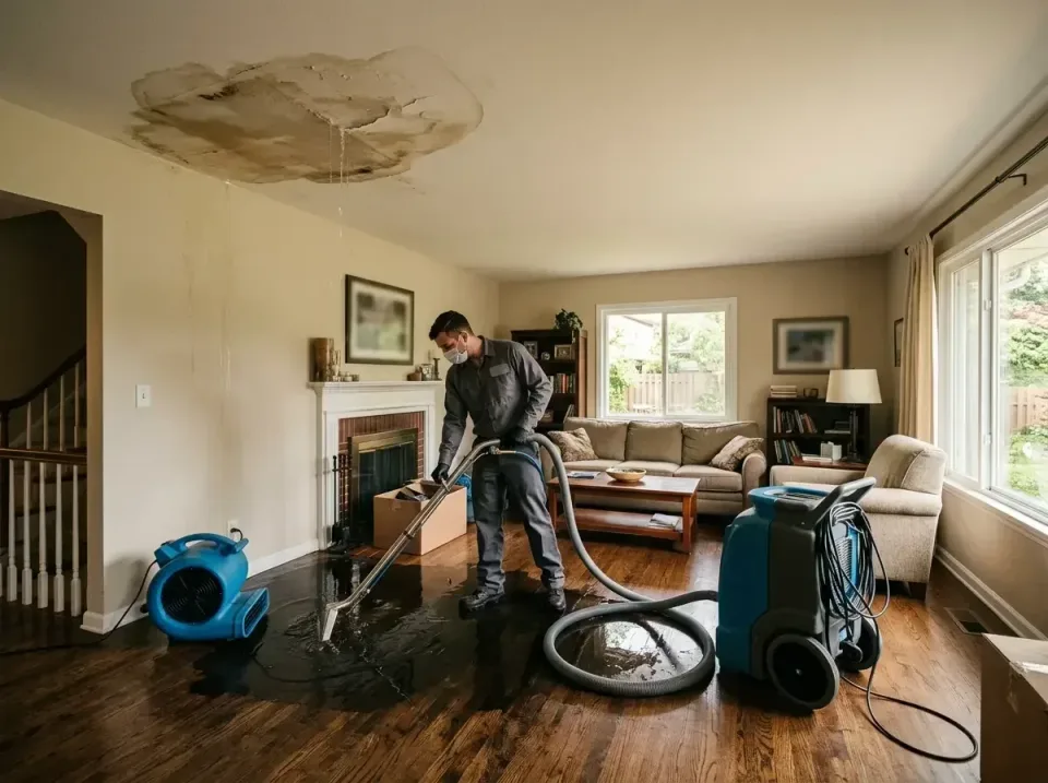 attic-pipe-burst-ceiling-drip-008 — frequently asked questions, Water Damage Restoration & Carpet Care in South Point, OH